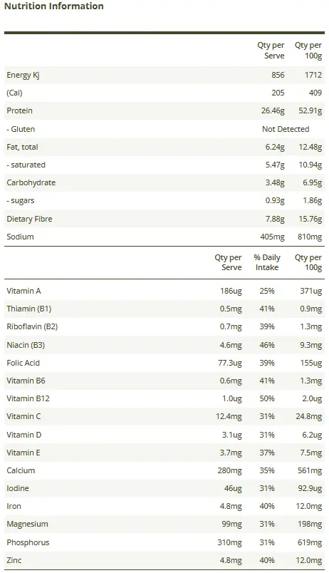 Certified Organic Meal Replacement Shake Bulk 1kg