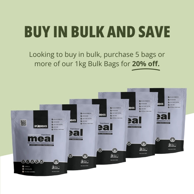 Certified Organic Meal Replacement Shake Bulk 1kg