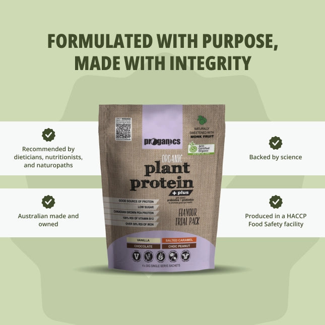 Organic Plant Protein Plus Salted Caramel
