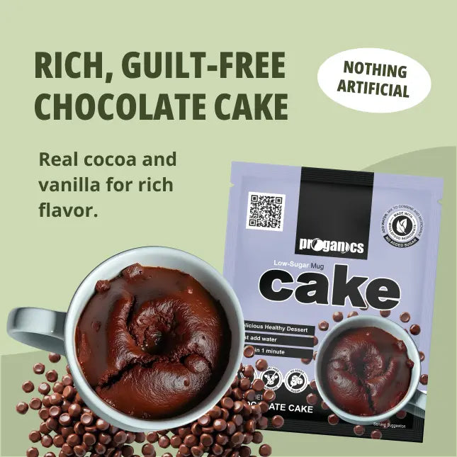 Low-Sugar Mug Cake Chocolate