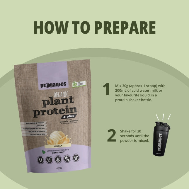 Organic Plant Protein Plus Salted Caramel