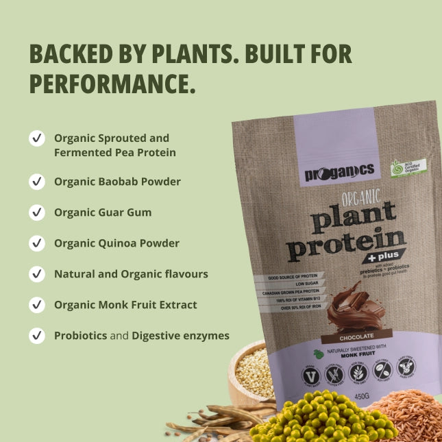 Organic Plant Protein Plus Salted Caramel