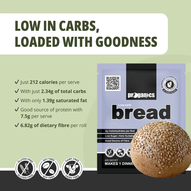 Low-Carb Bread Rolls 7 Pack