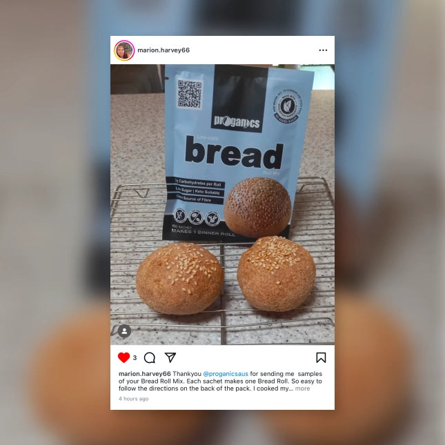 Low-Carb Bread Rolls 7 Pack