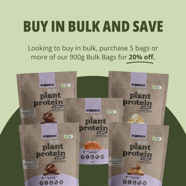 Organic Plant Protein Plus Salted Caramel