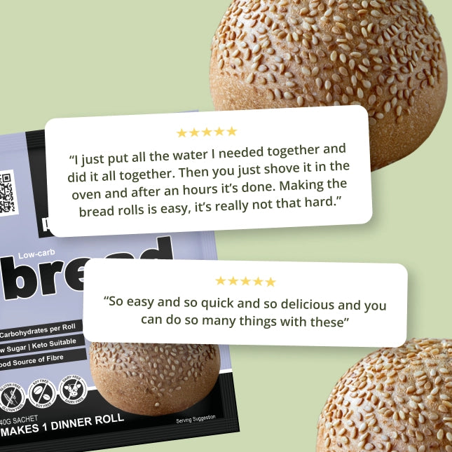 Low-Carb Bread Rolls 7 Pack