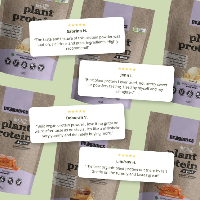 Organic Plant Protein Plus Salted Caramel