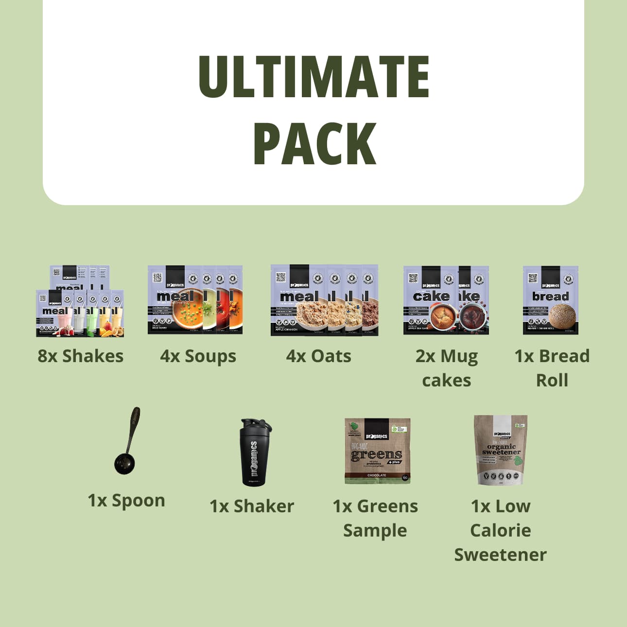 Proganics 3 2 1 Success Ultimate Starter Pack